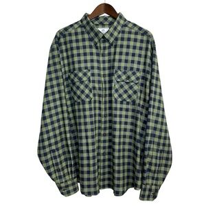 Southern Tide shirt men's XXL gingham plaid lightweight flannel hike fish‎ camp